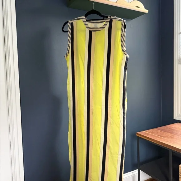 Ace & Jig Dresses | Ace & Jig Yellow and Black Striped Maxi Dress | Color: Black/Yellow | Size: M | Shanabentley's Closet